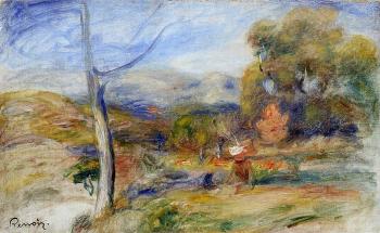 Pierre Auguste Renoir : Landscape near Cagnes